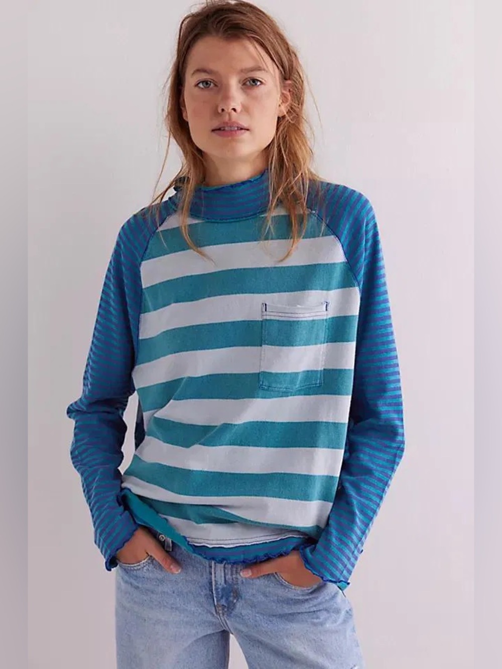 NWT! Free People We The Free Punk Playful Tee Sz XS